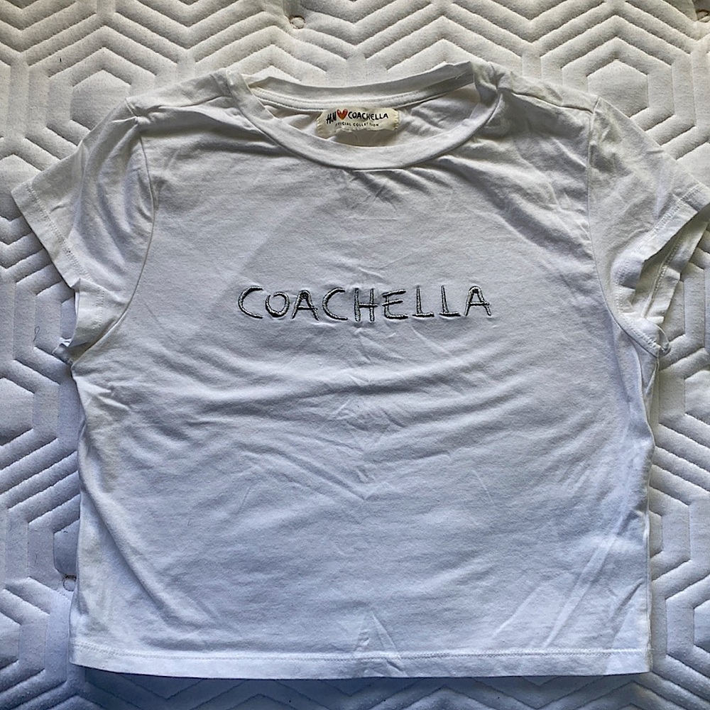 H&M x Coachella collab tee